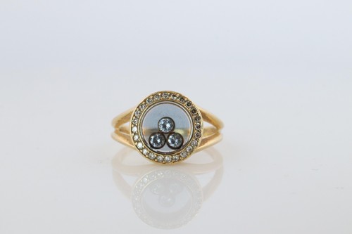 18k chopard happy diamond - happy,