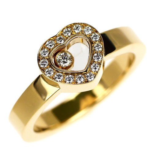 Chopard k18yg diamond ring - k18yg,